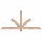 Ekena Millwork Redmond Smooth Timber Gable Bracket, Douglas Fir, 60"W x 27"H x 1 1/2"D x 3 1/2"F, 11/12 Pitch GBW060X27X0204RED00SDF - alternate 1